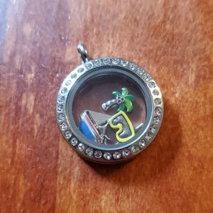 Origami Owl Medium Silver Locket